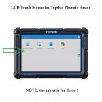 LCD Touch Screen Digitizer Replacement For Topdon Phoenix Smart